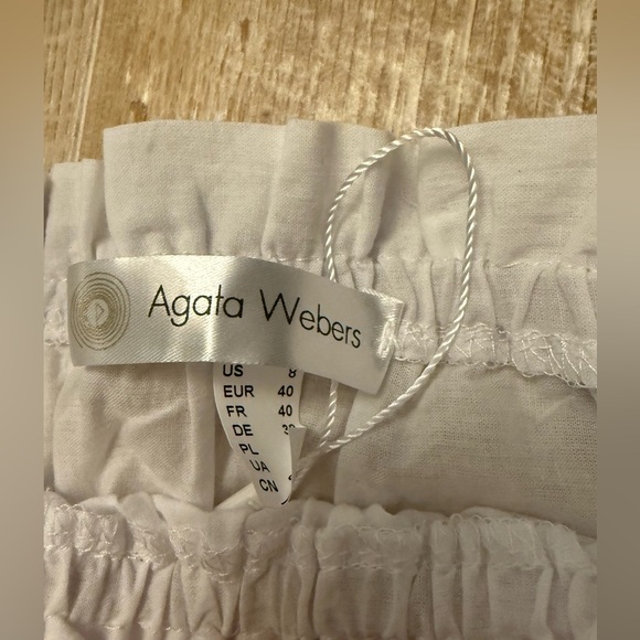 Agata Weber Cotton Romper NWOT 8 - Picture 2 of 7